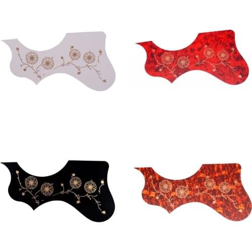 1pc 41" Acoustic Guitar Pick Guard Flower Anti-scratch Parts Left Hand