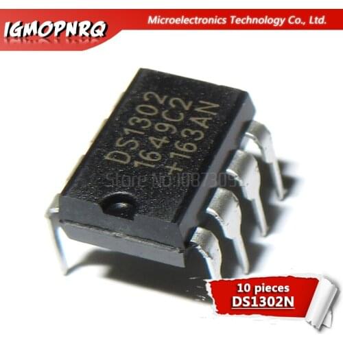 10pcs DS1302N DS1302 DIP Trickle Charge Timekeeping Chip new original