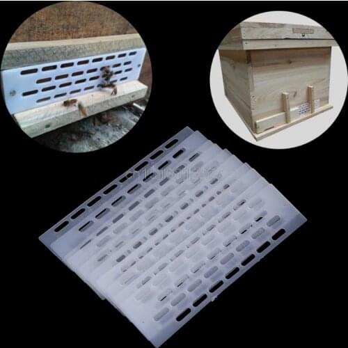 10Pcs Beekeeping Tool Anti Escape Bees Queen Plastic Spacer Frame Hive Equipment M13 Dropshipping