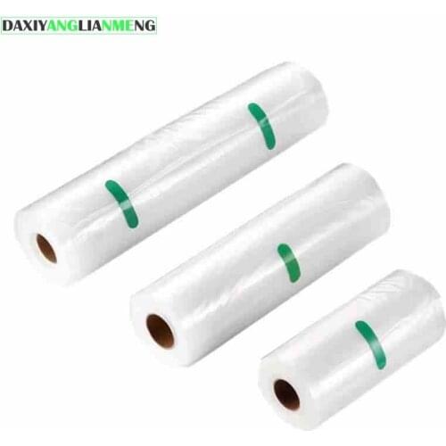 Free shipping 2pcs/lot 8Sizes *500cm/5meter roll PET Pattern vacuum bag/Cut Punch food packaging/storage Heat Sealed bag
