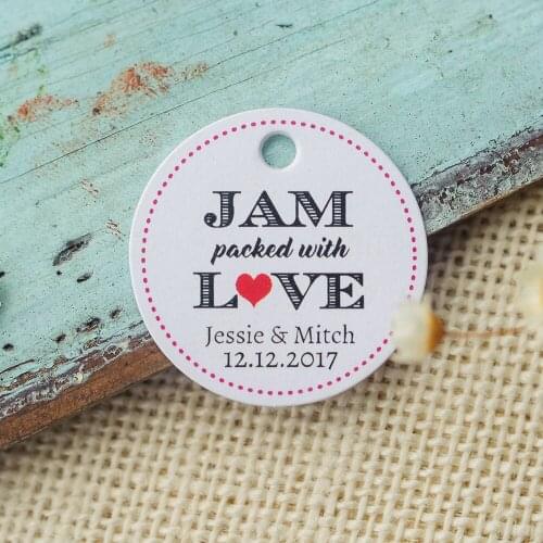 200 pcs 3.5cm round kraft/white paper label wedding favor tags honey favor tags bachelorette tags bachelorette party favors tags