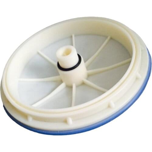215 260 300 Fine Bubble Air Disc Diffuser Micro Rubber Bubble Air Aeration Aerator With A DN50 PVC Connecotor