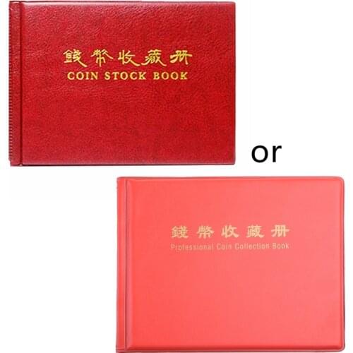 240 Collection Storage Penny Pockets Money Album Book Collecting Coins Holders -Y102