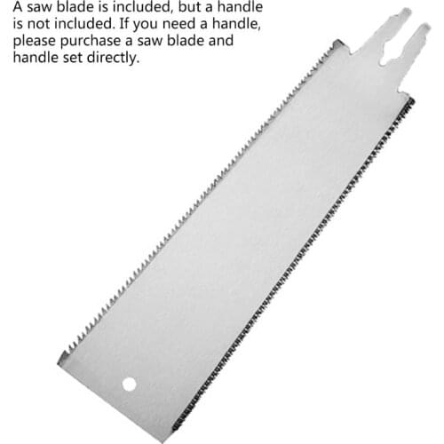 Double Edge Razor Saw Blade Japanese Style Pull Saw Teeth Per Precision Hand Saw For Tenon Woodworking Tools