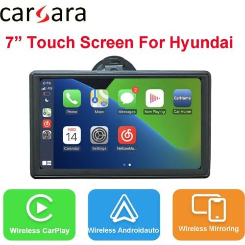 CarPlay Sreen for Hyundai ACCENT ELANTRA ELANTRASPORTS ELANTRA SONATA NFSONATA TUCSON All series Wireless Androidauto Screen