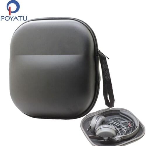 POYATU Earphone Case Bag For Sennheiser HD25 HD25-1 II HD25-SP HMD25 HME25 HMEC25 HME45 HMEC45 Headphones Case Box Cover Storage