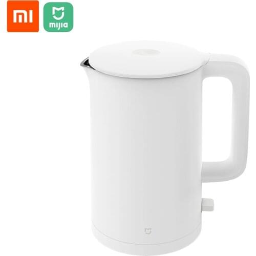 Xiaomi Mijia Electric Kettle 1A 1.5L Fast Boiling Stainless Water Kettle Teapot Intelligent Temperature Control Anti-Overheat
