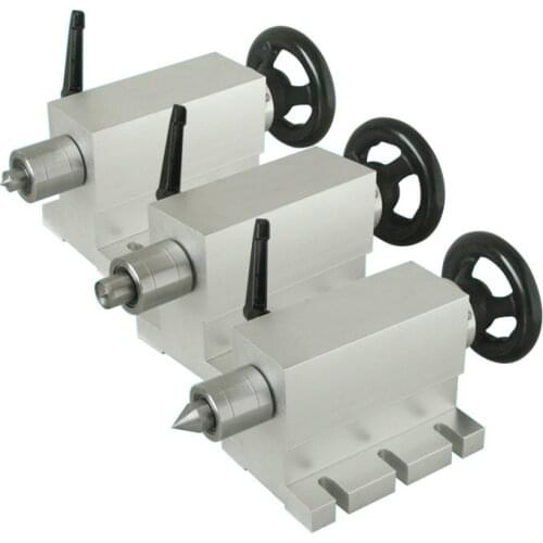 CNC tailstock 4 Axis MT2 Rotary Axis Lathe Engraving Machine Chuck
