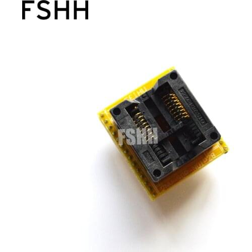 FSHH 300mil SOP16 to DIP16 wide programmer adapter SOIC16 to DIP16 socket contains pin width 10.4MM