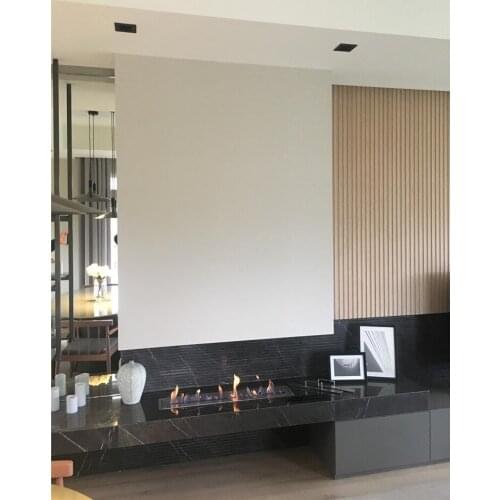 Inno-Fire 30 inch real fire indoor intelligent smart alcohol indoor fireplace metal box