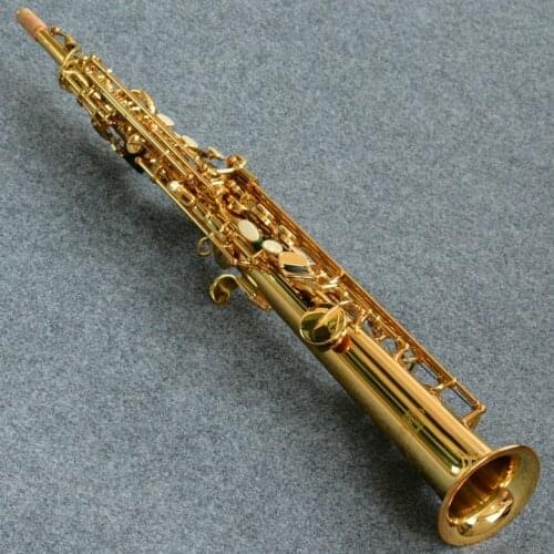 Keilwerth ST90 Soprano Straight Saxophone Gold Lacquer B Flat Saxofone with case Accessories