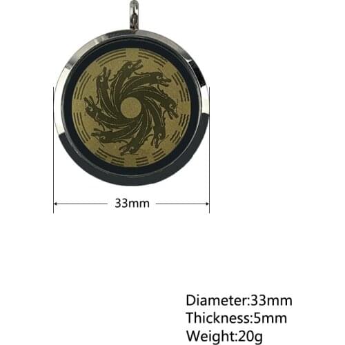 Quantum Energy Pendant Necklace Scalar Negative Ions