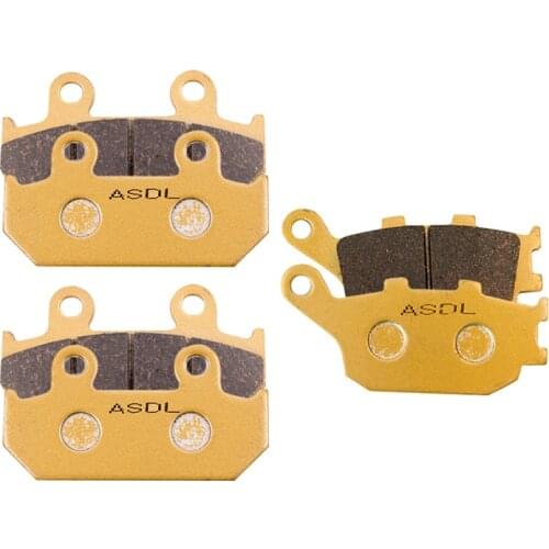 Motorcycle Front Rear Brake Pads For Honda CBR600 CBR600F CBR 600 FM FN FP FR 1991-1994 1992 1993 600cc Brake Disc Pads