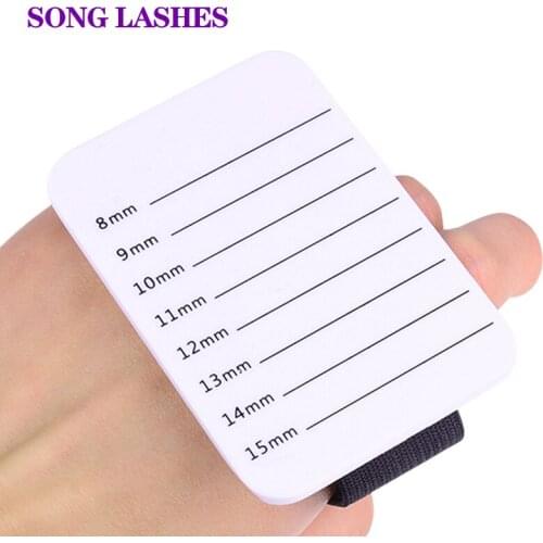 Individual Eyelash Extension Hand Plate Holder Lash Tray Strip Palette 8 - 15mm Eye lashes Extension