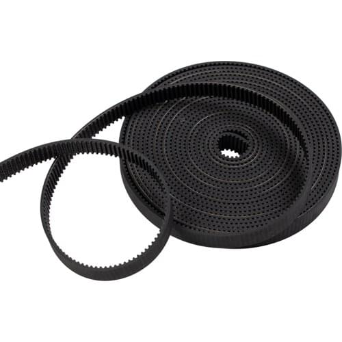 HTD3M PU Open Belt, 5mm-40mm Width, Rubber Backlash Timing Belt, For 3D Printer