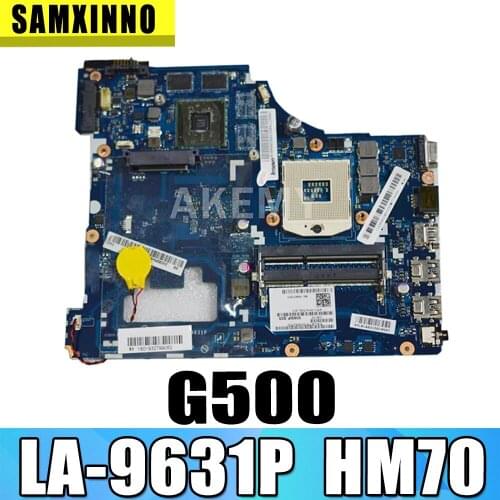 SAMXINNO LA-9631P For Lenovo G500 Laptop motherboard VIWGP/GR LA-9631P HM70 Test