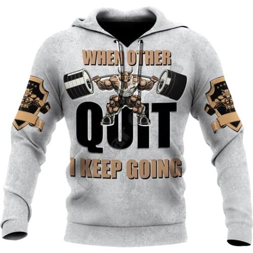 Passion of a bodybuilder 3D Printed Unisex Shirts Sweatshirt zipper hoodies women For men Pullover streetwear Cosplay Costumes