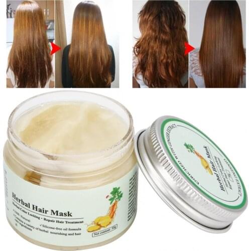 50g visualsource Herbal Hair Mask Conditioner Hair Repairing Nourishing Moisturizing Serum Damage Root Scalp Treatment Hair Care