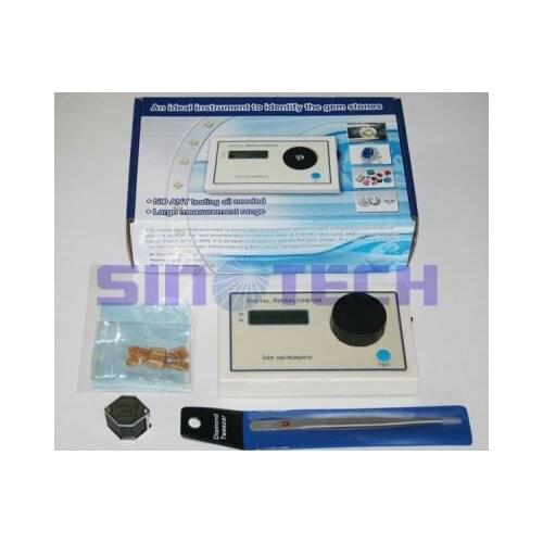 Free shipping Digital 1.30 to 2.99RI Gem Refractometer digital refractometer GDR800