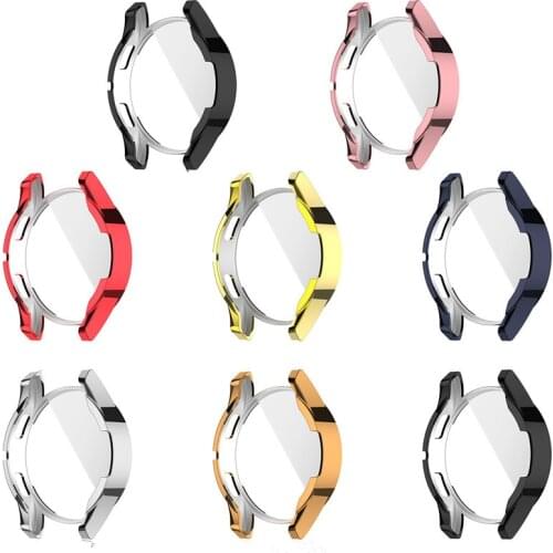 Case For Samsung Galaxy Watch 4 Tpu Plated All-around Screen Protector Cover Galaxy Watch 4 44mm 40mm