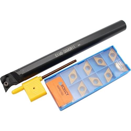 Internal Turning Tool Holder S16Q S20R S25S SDUCR11 + DCMT11T304 DCMT11T308 High Quality Carbide Insert CNC Latter Tools