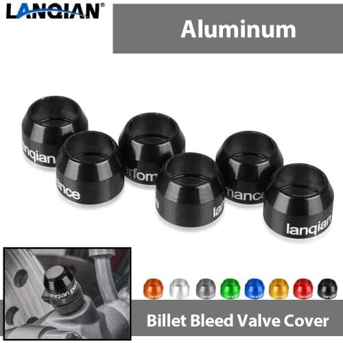 For Ducati HYPERMOTARD 939 SP 2016-2018 HYPERMOTARD 950 SP 2019-2020 Hyperstrada 821 Motorcycle Billet Bleed Valve Cover Kit