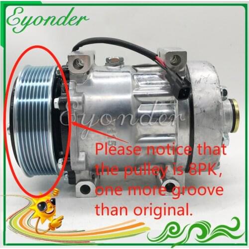 A/C AC Air Conditioning Cooling Compressor for Land Rover DEFENDER Pickup LD 2.4 JPB500270 7H1219D623BA 7H1219D623AD JPB500300