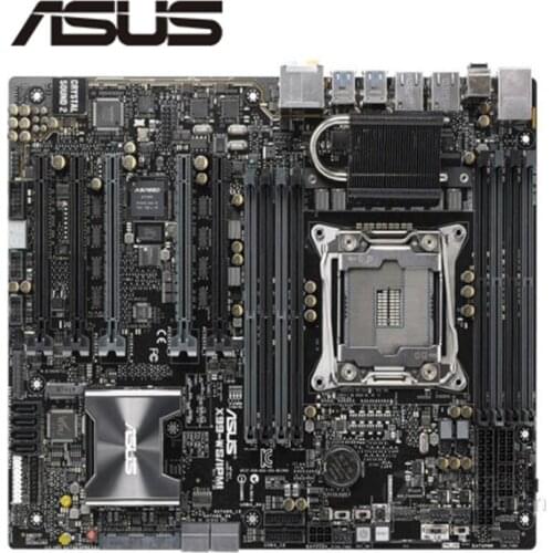 For ASUS X99-WS/IPMI Original Used Desktop X99 X99M 2011 Socket LGA 2011 Core i7 LGA2011 V3 DDR3 Motherboard