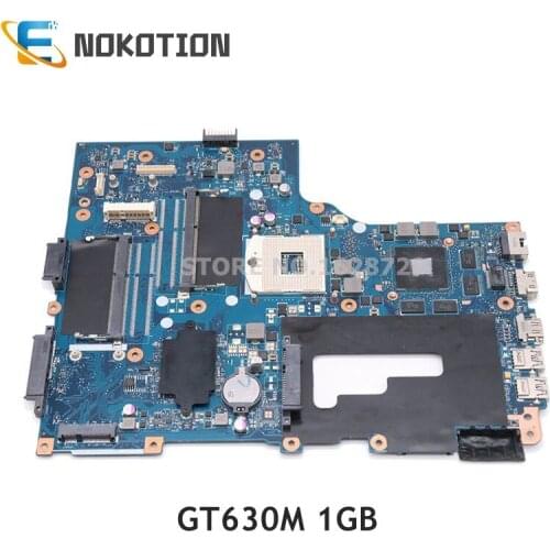 NOKOTION For Acer ASPIRE V3-771 V3-771G Laptop Motherboard NBRYN11001 VA70 VG70 Mainboard HM77 DDR3 GT630M 1GB