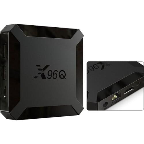X96Q Mini Set-Top Box 2G+16G Android 10.0 TV Box H313 Quad-Core 4K HD WiFi Home Media Network Player