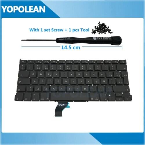 New Spain Spanish Keyboard For Macbook Pro Retina 13" A1502 2013 2014 2015