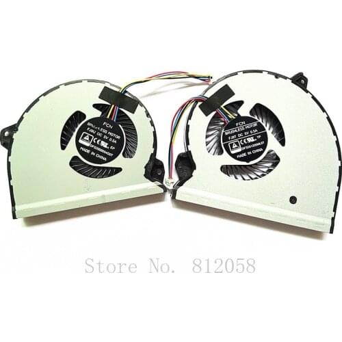 New Laptop CPU GPU Cooling Fan for ASUS ROG Gl702vmk Gl702vml Gl702vm Laptop Cooler Fan