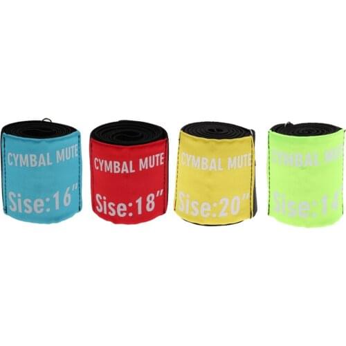 Professional Polyester Hi-hat Cymbal Mute Pad Drum Kit Percussion Instrument Parts