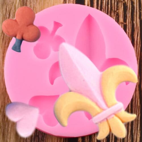 3D Heart Silicone Molds Wedding Cupcake Topper Fondant Cake Decorating Tools Chocolate Gumpaste Candy Polymer Clay Moulds