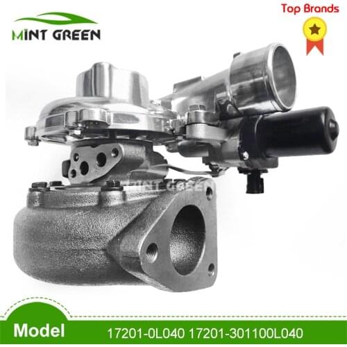 FOR CT16V Turbo FOR TOYOTA HILUX LAND CRUISER PRADO VIGO FORTUNER 3.0 LTR D4-D 17201-0L040 17201-301100L040 172013011