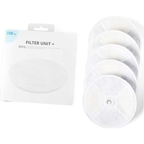 PETKIT Replacement Filter Units for EVERSWEET 2 and EVERSWEET 3 Water Fountain with 5pcs Filters Cleaning Kit pet supplies