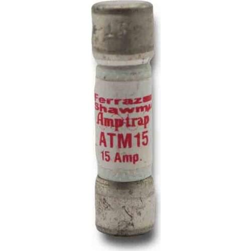 10pcs Ferraz Shawmut Fuses ATM15 600V 15A fast acting fuse for protect motor circuit