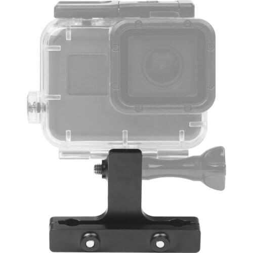 CNC Aluminum Bicycle Saddle Rail Mount for GoPro Hero 7/6/5/4 HERO(2018) for SJCAM YI AKASO Campark Crosstour Action Cameras