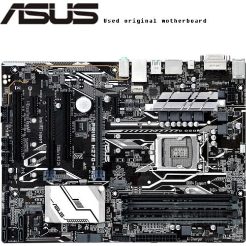 For Asus PRIME H270-PRO Original Used Desktop Intel H270 H270M DDR4 Motherboard LGA 1151 i7/i5/i3 USB3.0 SATA3