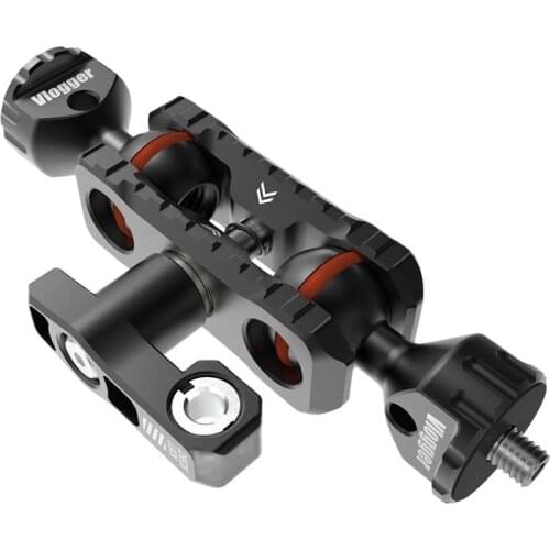 VLOGGER VIPER Tripod Heads Quick Release Articulating Magic Arm Mount Adapter Heads 1/4" Screw universal Camera Accessories