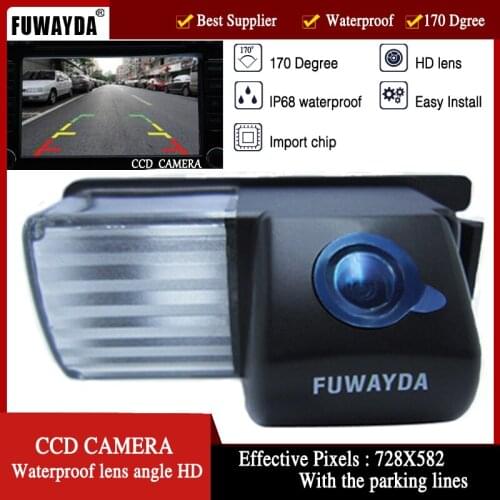 FUWAYDA Night Vision Car Rear View parking Camera with parking lines for Nissan Livina Cube GT-R Pulsar Versa Fairlady 350