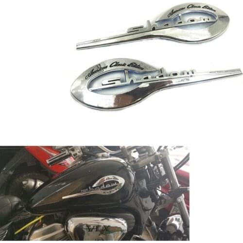 Motorcycle 3D Emblem Badge Decal Fuel Tank Sticker Tank Pad Protector Decal for Honda Shadow VT VTX 400 500 600 750 1100