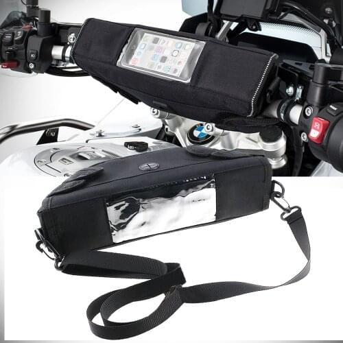 Motorcycle handlebar navigation bag saddle bag big screen mobile phone/GPS for BMW R NINE T R1200GS ADV R1200R LC R1250GS F900XR
