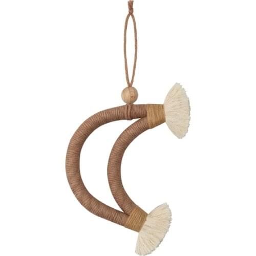 Nordic Kids Room Moon Hanging Decoration Wall Hanging Decor Scandinavian Kids Room Decoration Accessories Room Decor
