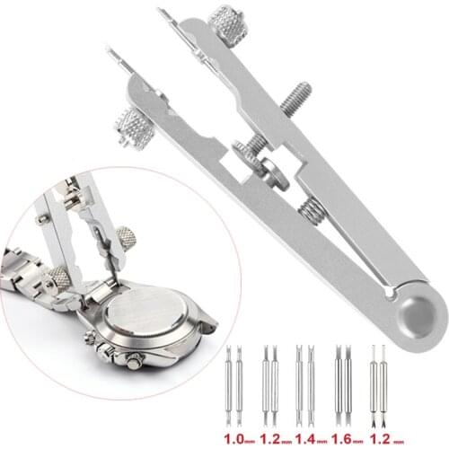 Adjustable Watch Bracelet Remover Spring Bar Plier Watch Strap Adjuster Tool Disassemble Universal Remove The Strap Pliers