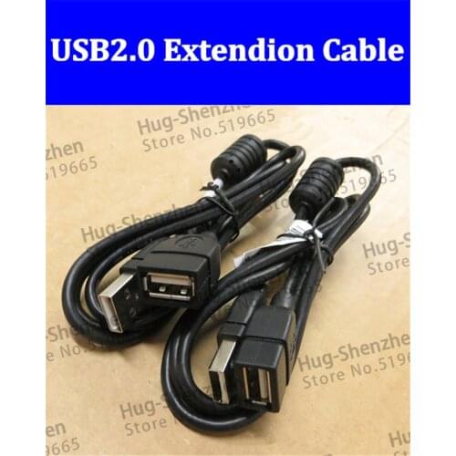 High quality USB2.0 male to famale date cable extension cable high speed computer cable with 1M --2pcs/lot