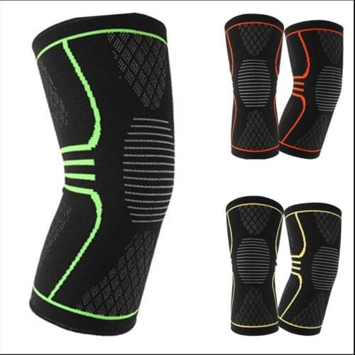1 Pcs Knee Wraps Weight Lifting Bodybuilding Powerlifting Arthritis Support Leg Strap Fitness Knee Support Sports Safety
