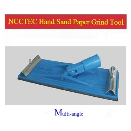 11.2'' 280*85mm hand held sanding paper grinding tools | multi-angle Sandpaper frame polished tools for wall wood FREE shipping