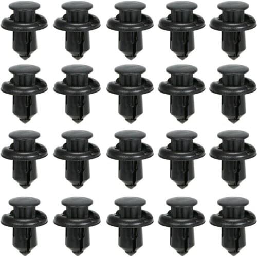 190PCS Auto Bumper Mudguard Special Nylon Rivet Fastener Car Interior Fixing Clips 6 Sizes Universal