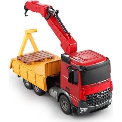 2.4GHz 6CH remote control construction truck rc crane truck 1/20